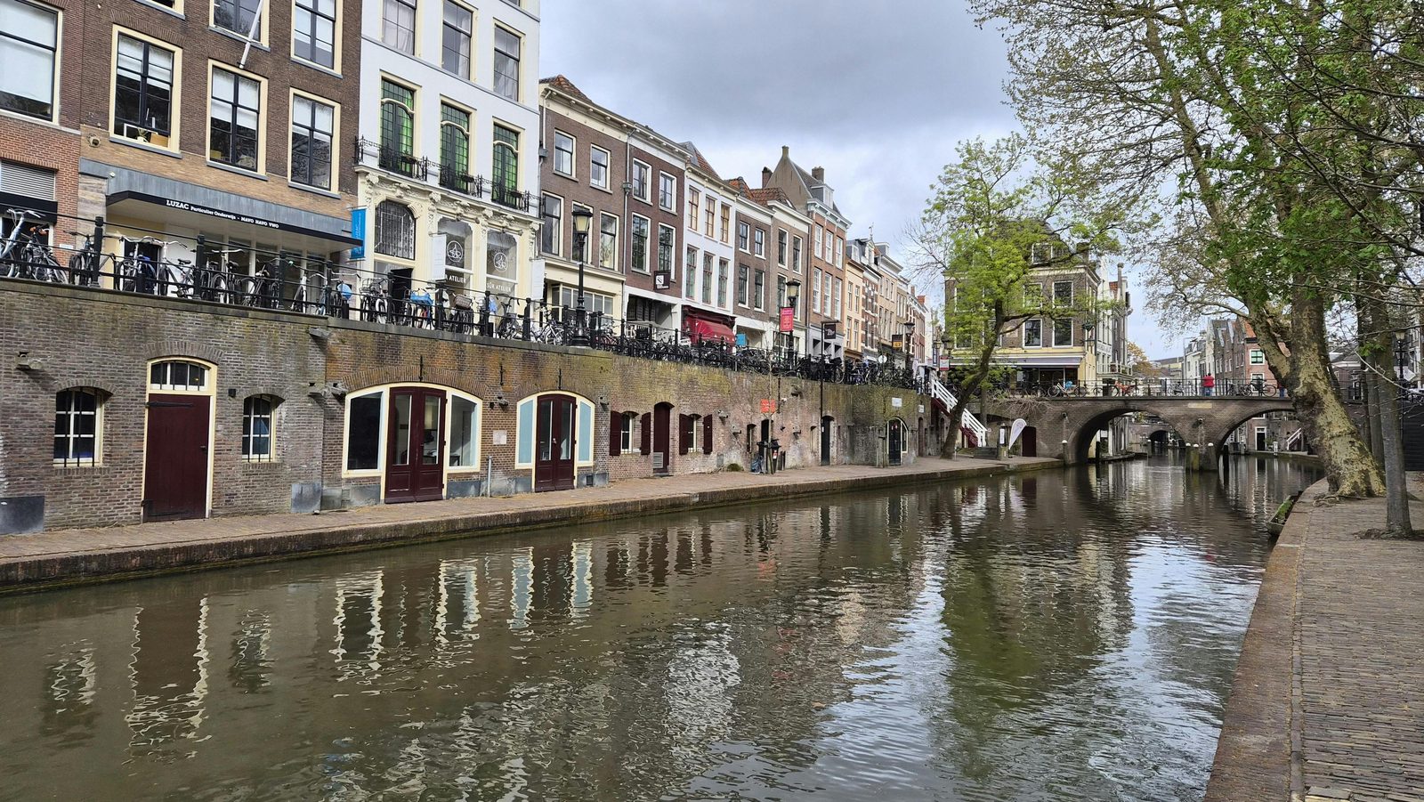 Werfkelders aan de Utrechtse Oudegracht